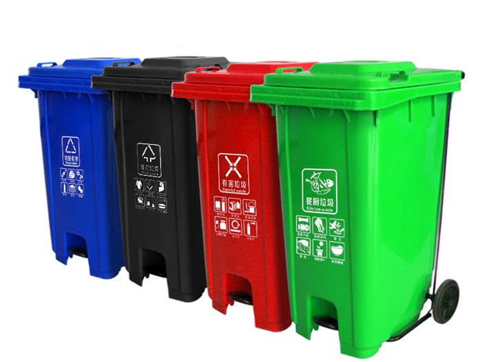 240升加厚脚踩挂车桶