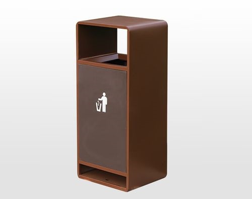 镀锌钢单分类垃圾桶